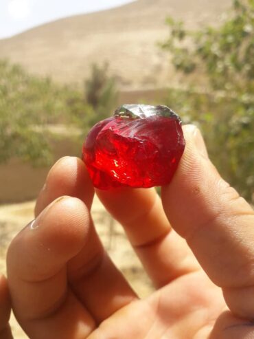 Yaqoot (Ruby) Crystal from Afghanistan