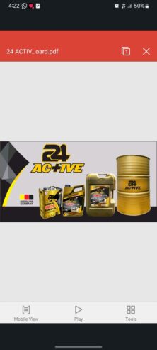 Engine oil for all types of cars