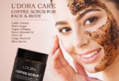 اسکراب قهوه صورت و بدن لدورا