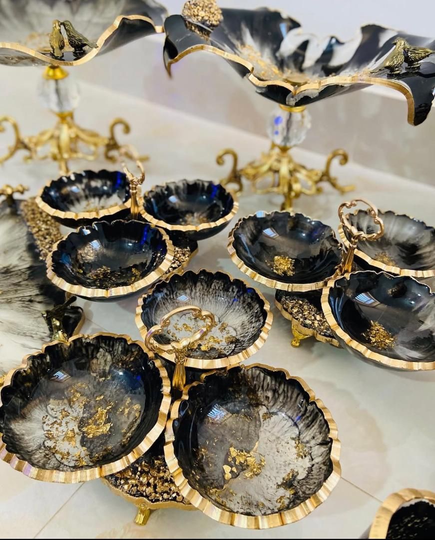 ست ظروف پذیرایی مناسب برای جهیزیه و خانم های خوش س