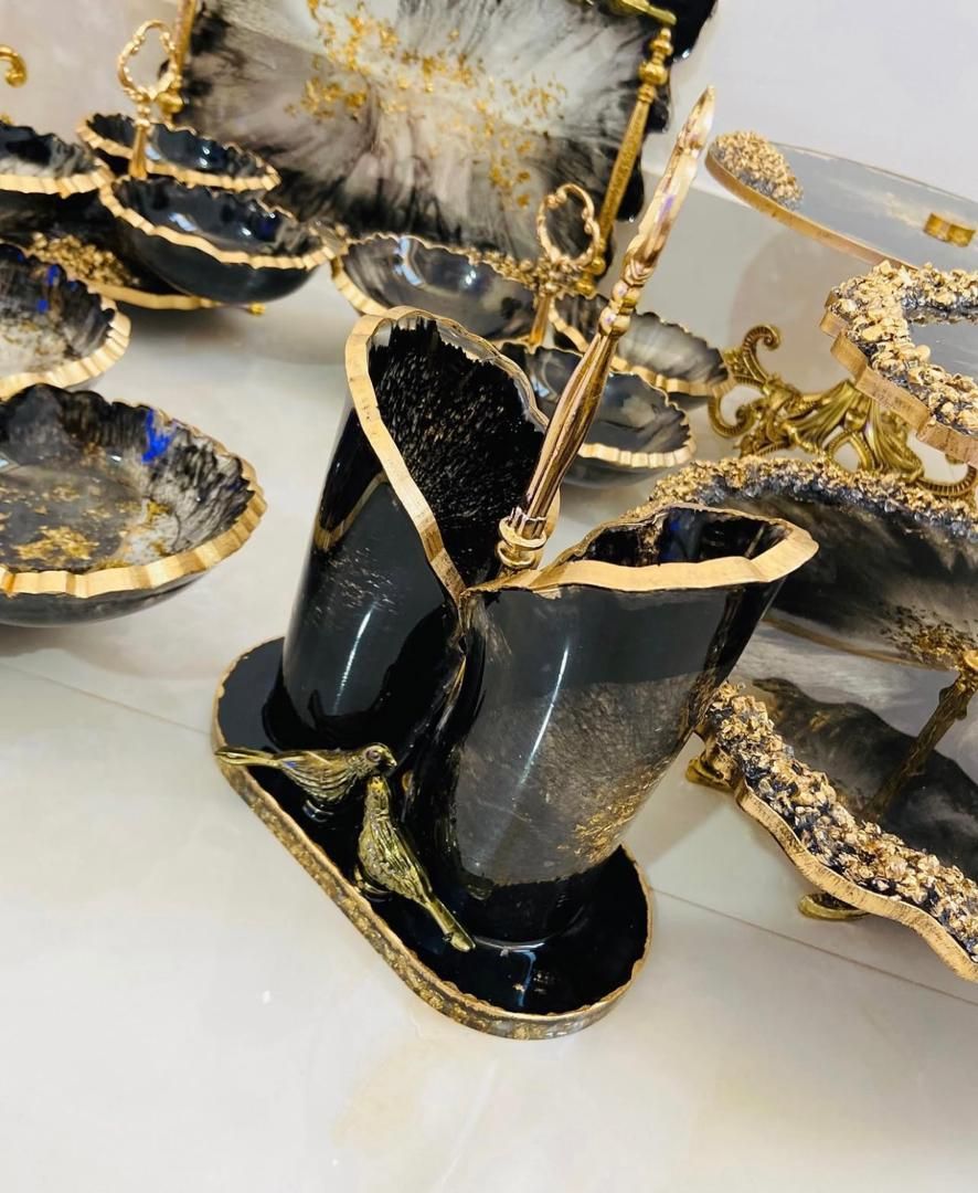 ست ظروف پذیرایی مناسب برای جهیزیه و خانم های خوش س