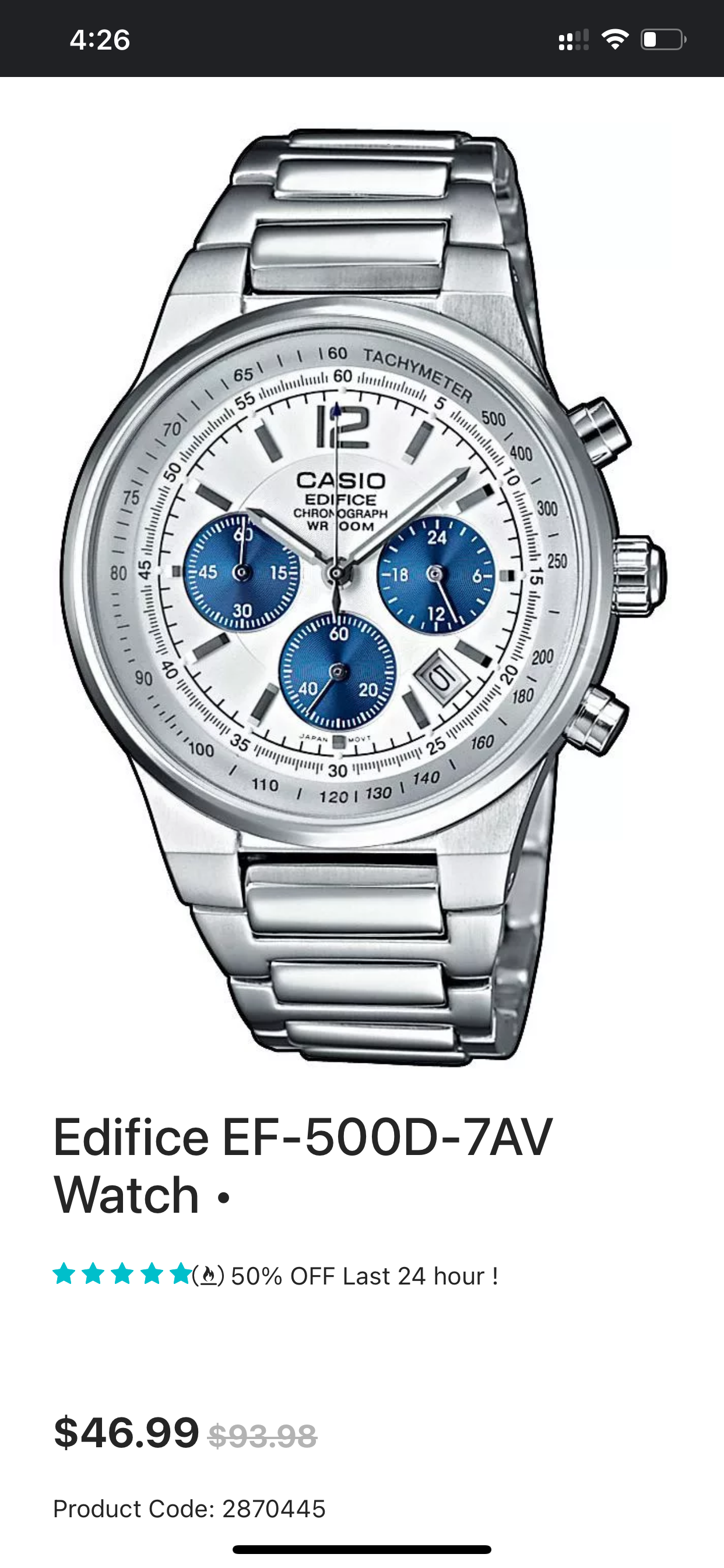 CASIO JAPANI ساعت