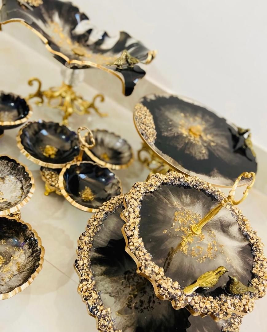 ست ظروف پذیرایی مناسب برای جهیزیه و خانم های خوش س