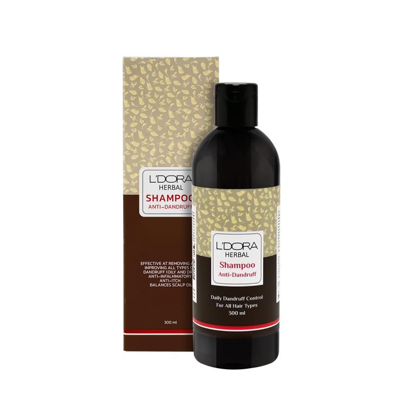 شامپو ضدشوره گیاهی لدورا هربال 300 میلی‌لیتر