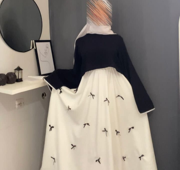 بلیز دامن پاپیونی