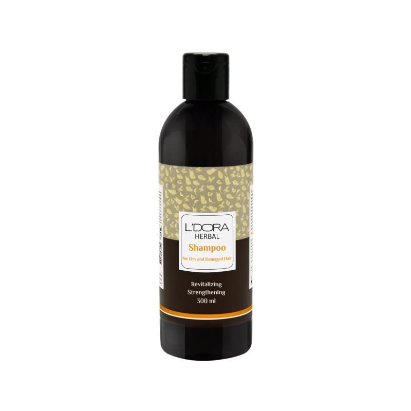شامپو گیاهی مناسب موهای خشک و آسیب دیده لدورا هربا