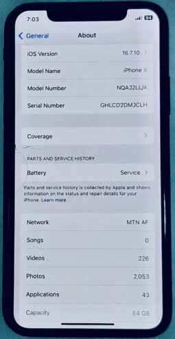 iPhone X