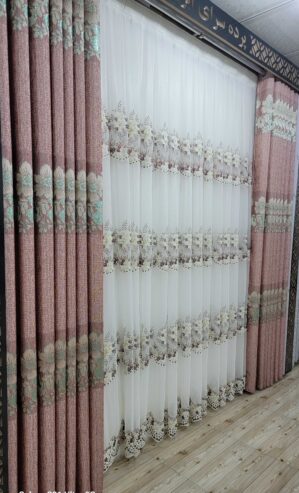 پرده و پوش دوشک