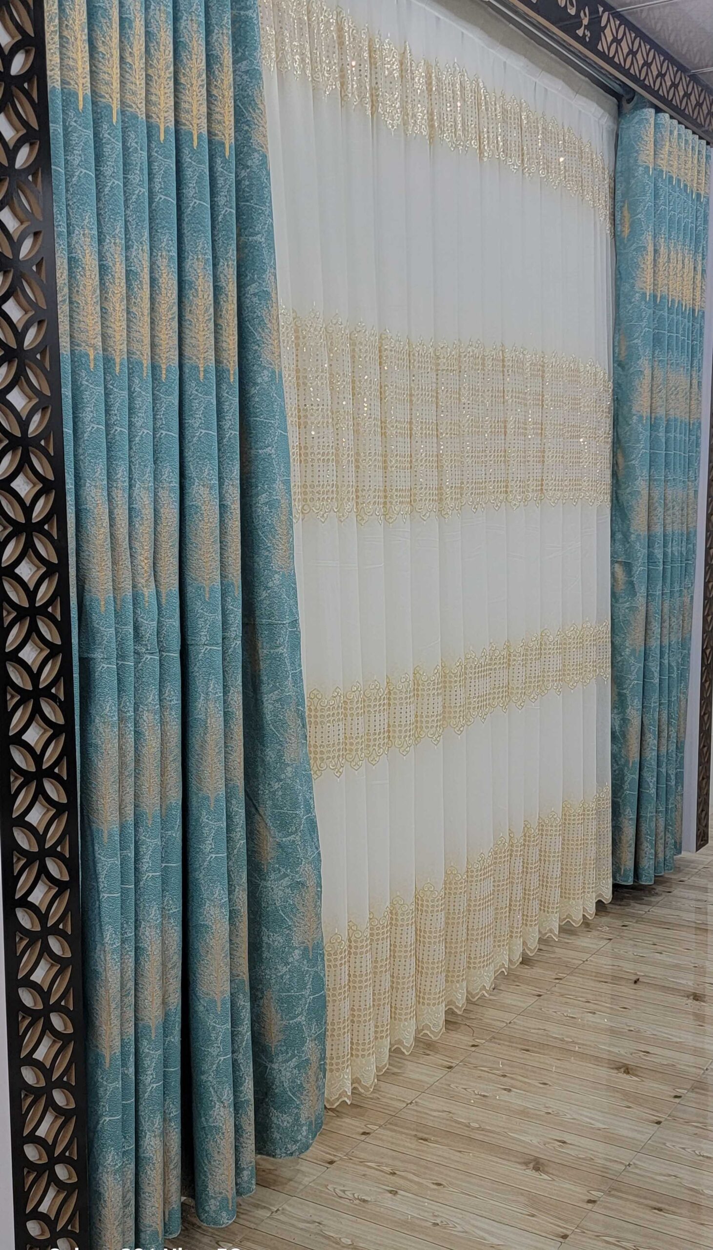 پرده و پوش دوشک