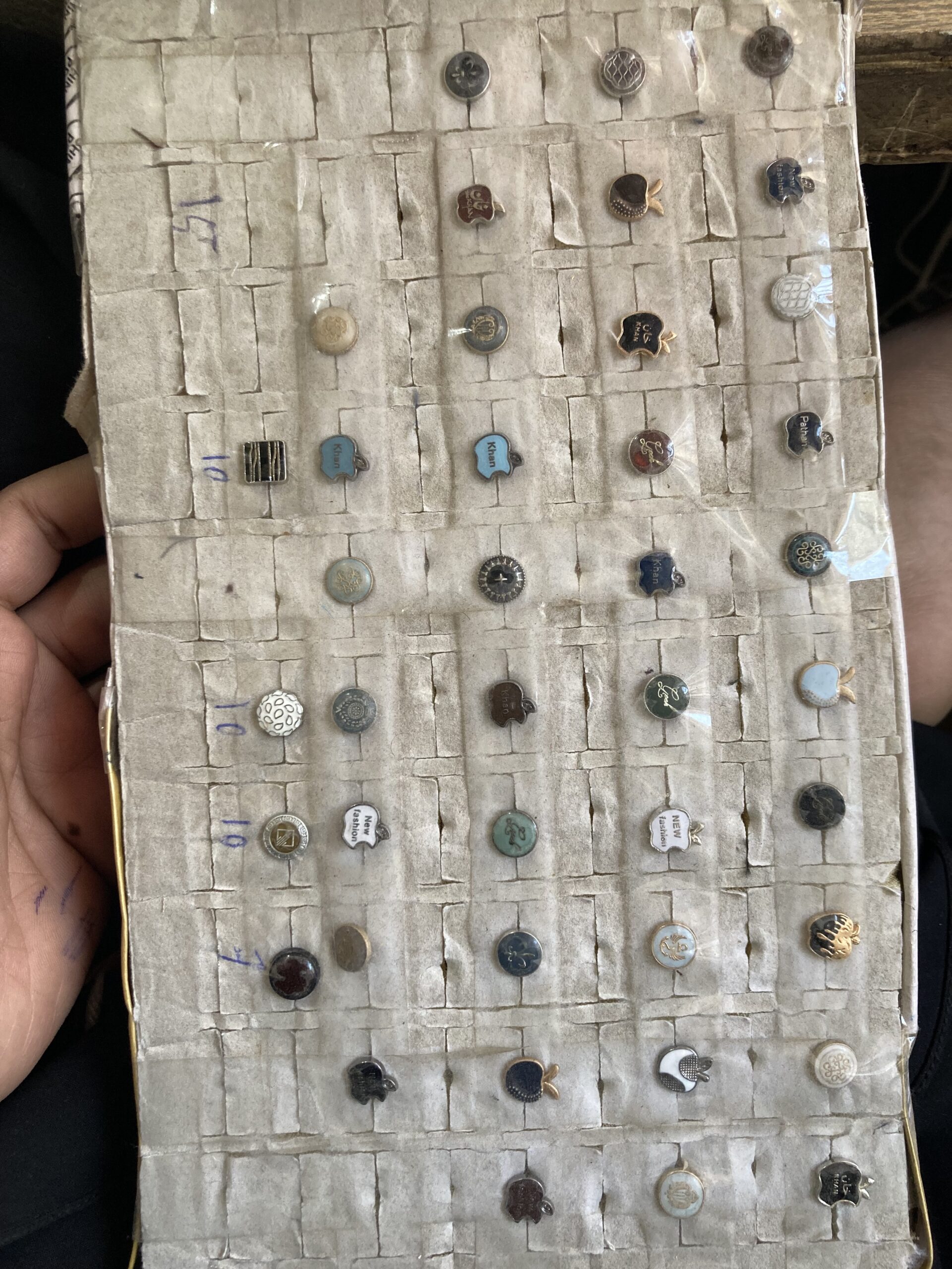 تکمه های کلیف دار