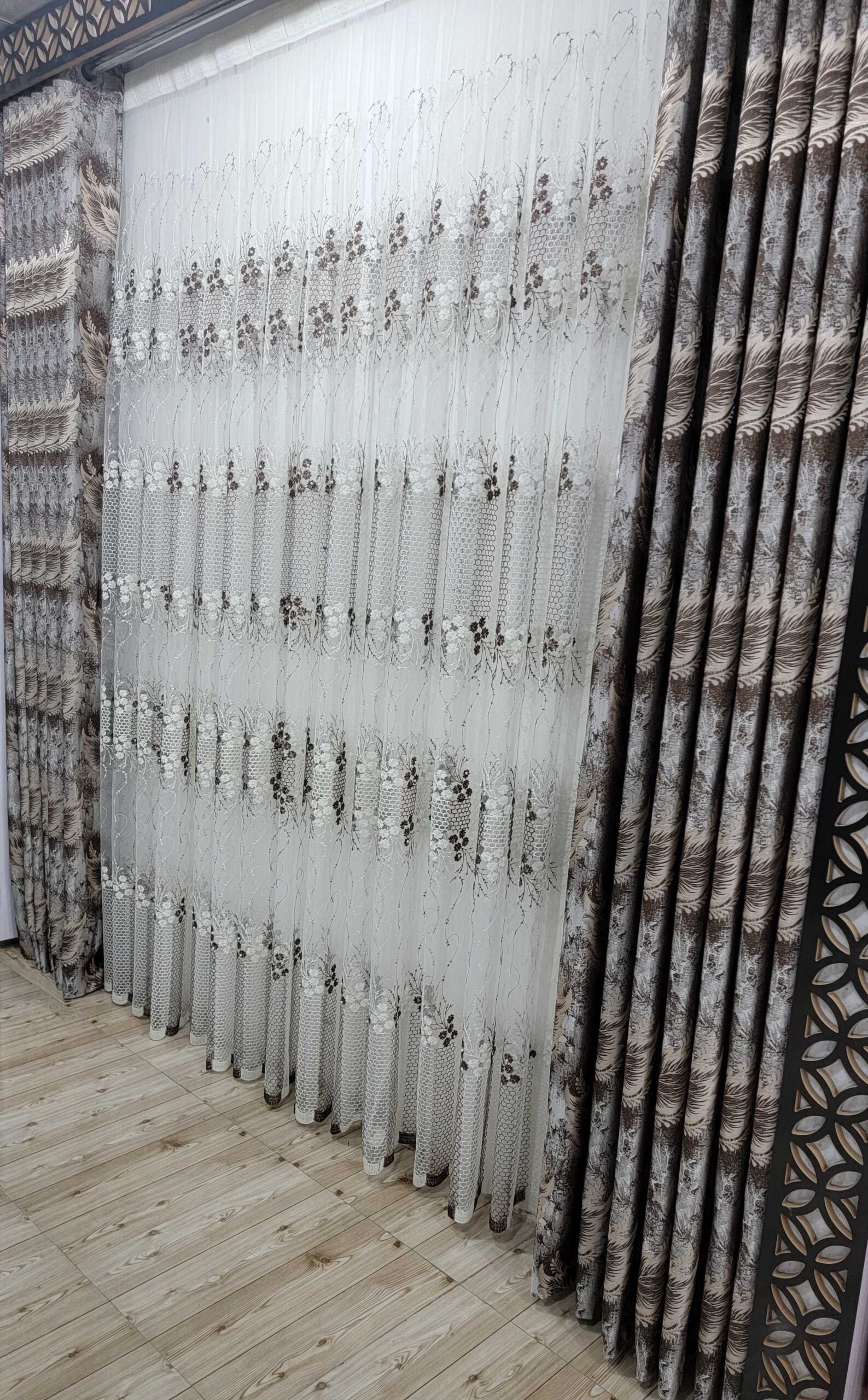 پرده و پوش دوشک