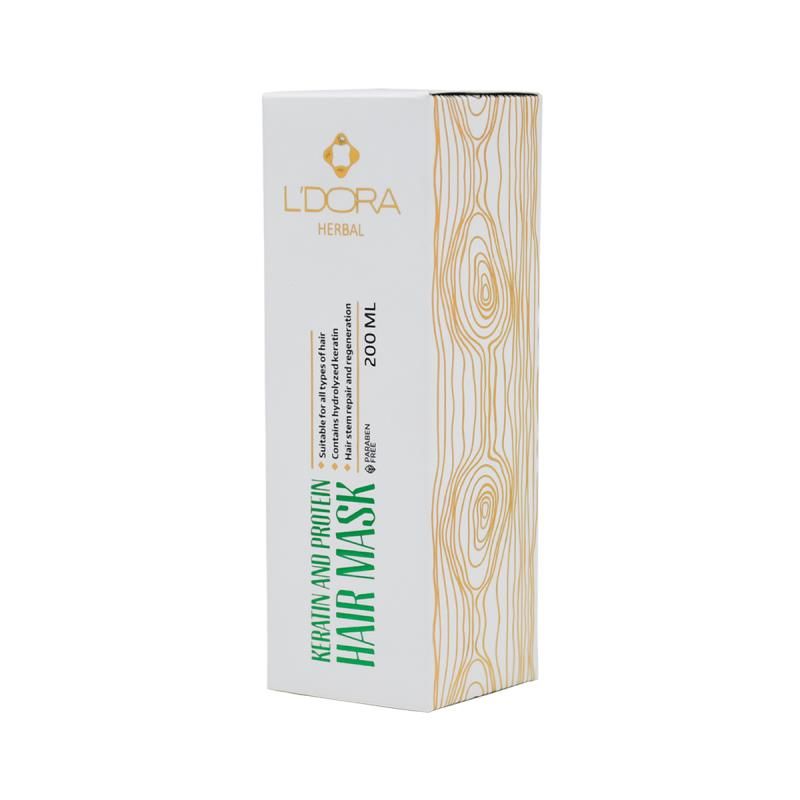 ماسک گیاهی پروتئینه و کراتینه موی سر لدورا هربال 2