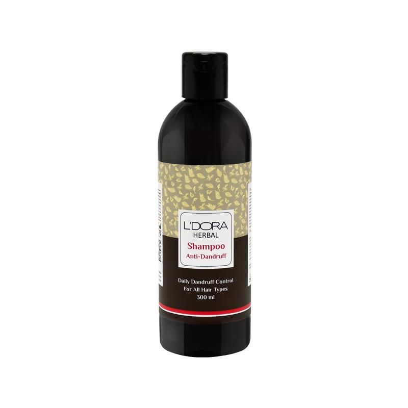 شامپو ضدشوره گیاهی لدورا هربال 300 میلی‌لیتر