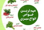 ترکاری پاک کرده وتازه