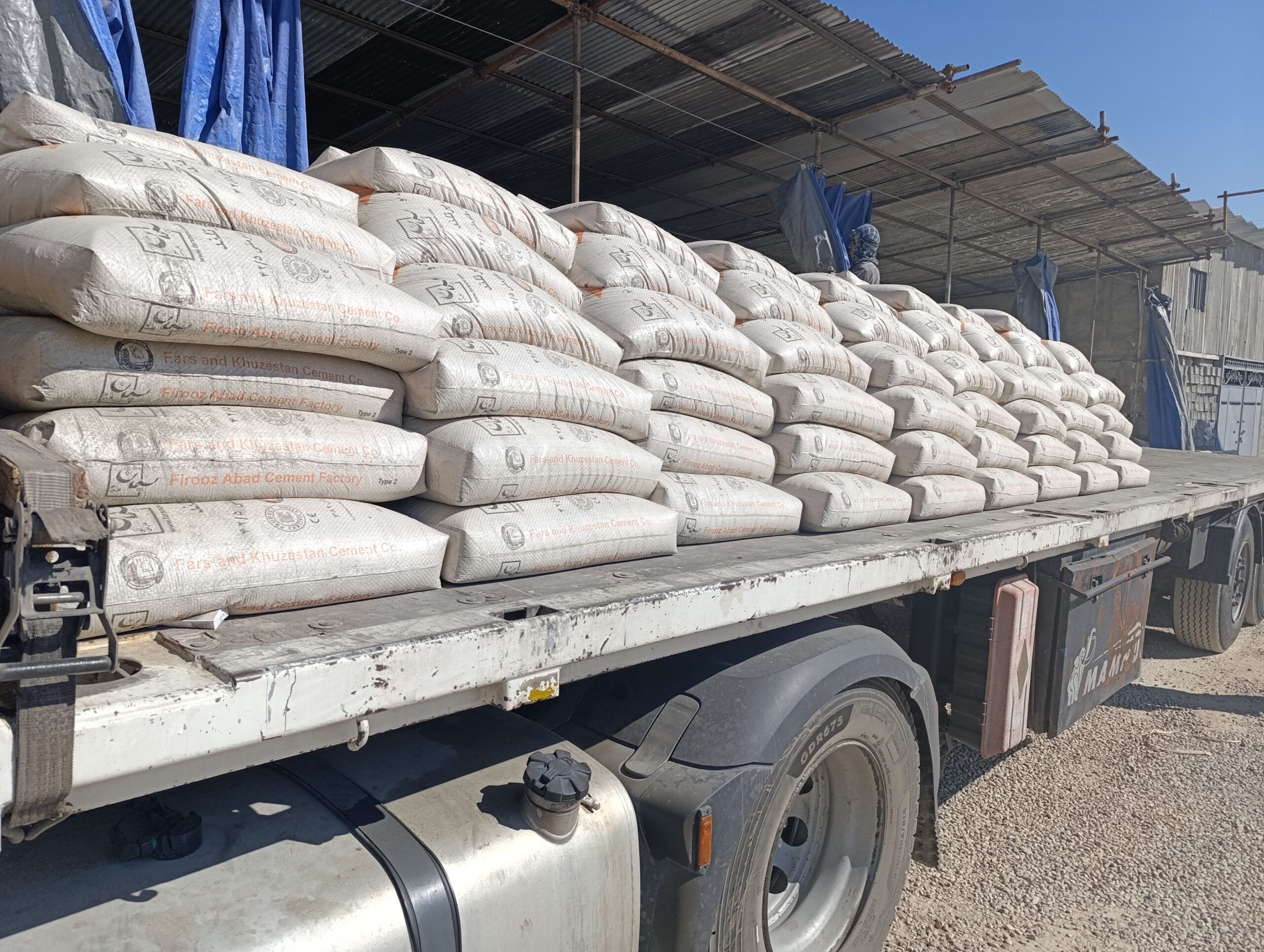 سیمان تحویل مرز دوغارون، هر تن ۲۶ دلار