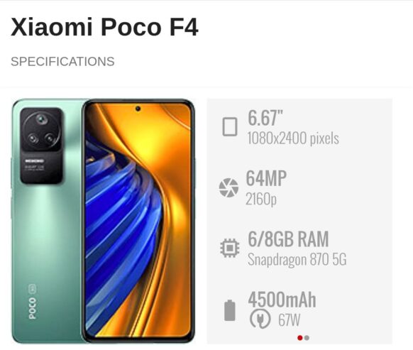 Poco F4 5G
