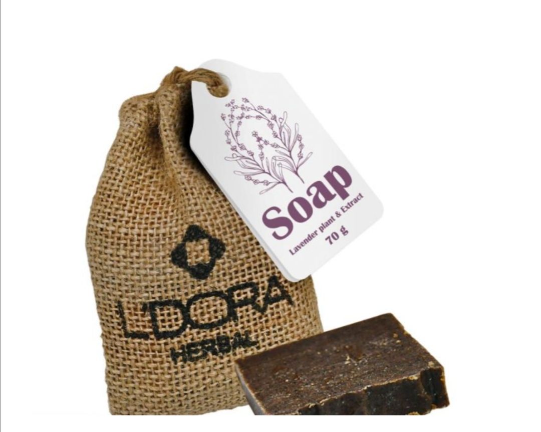 صابون ضد لکه گیاهی حاوی عصاره وگیاهی اسطوخودوس لدو