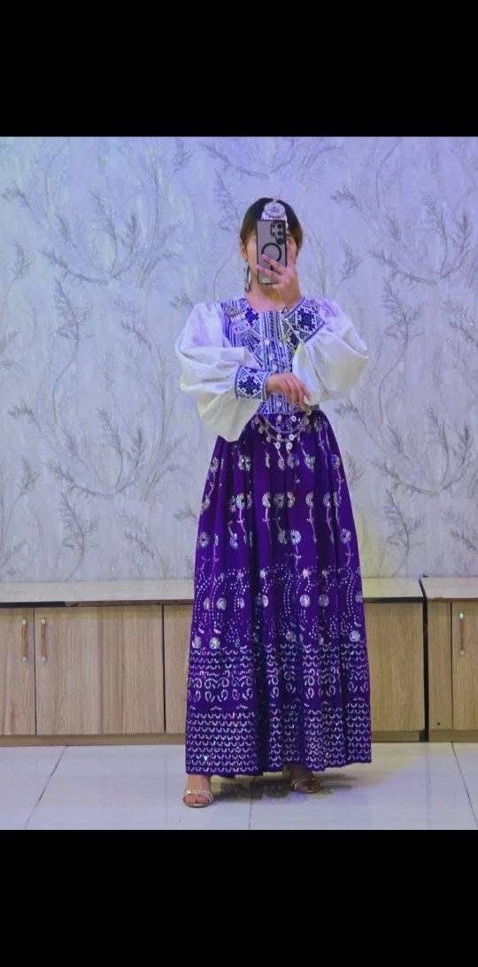 گند افغانی طرح لباس هزاره گی