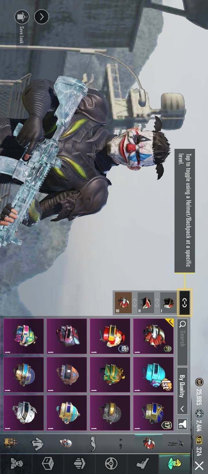 اکونت پاپجی لیول ۷۸ دارای ۱۰ سلاح اپگریتی