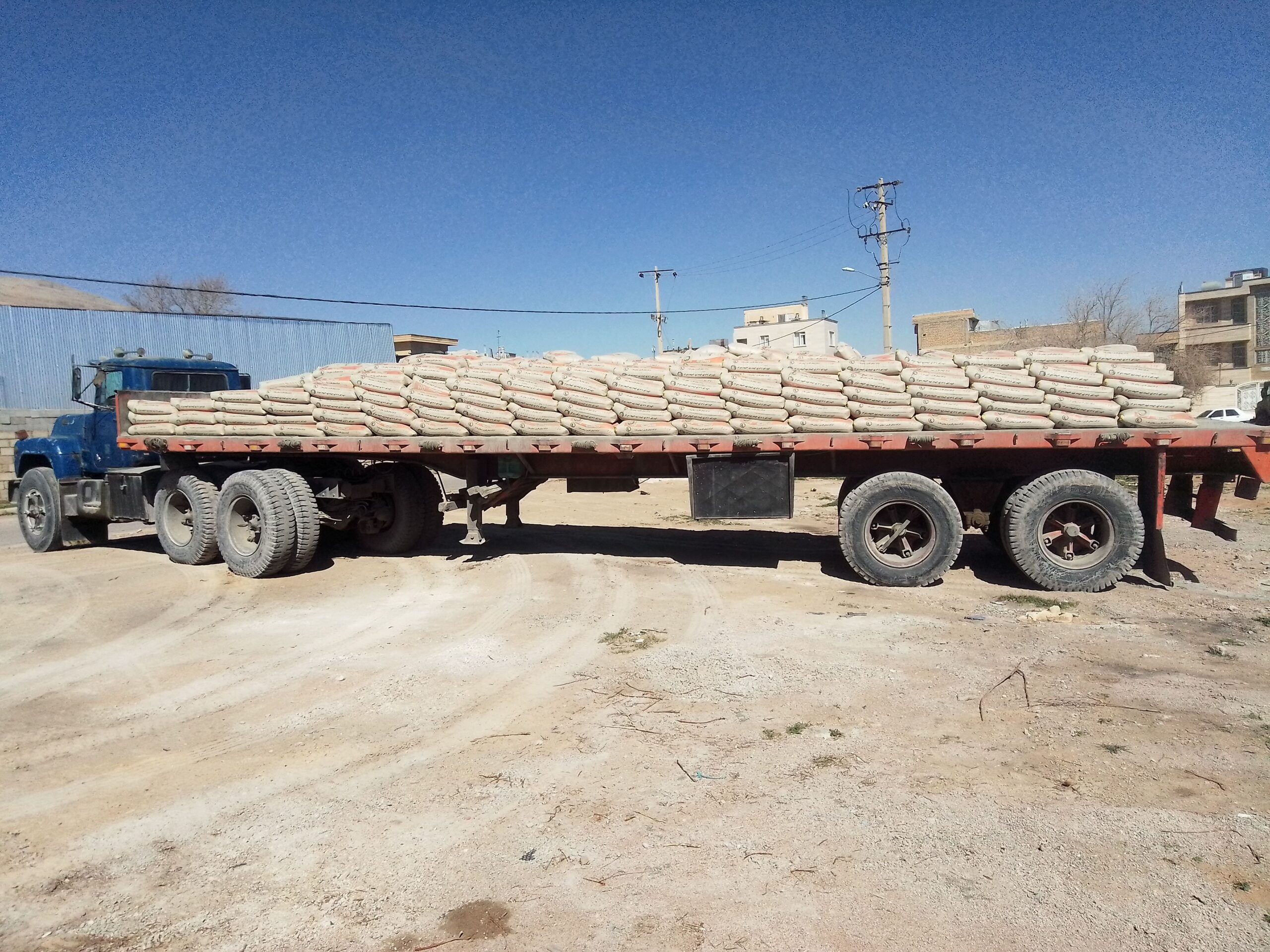 سیمان تحویل مرز دوغارون، هر تن ۲۶ دلار