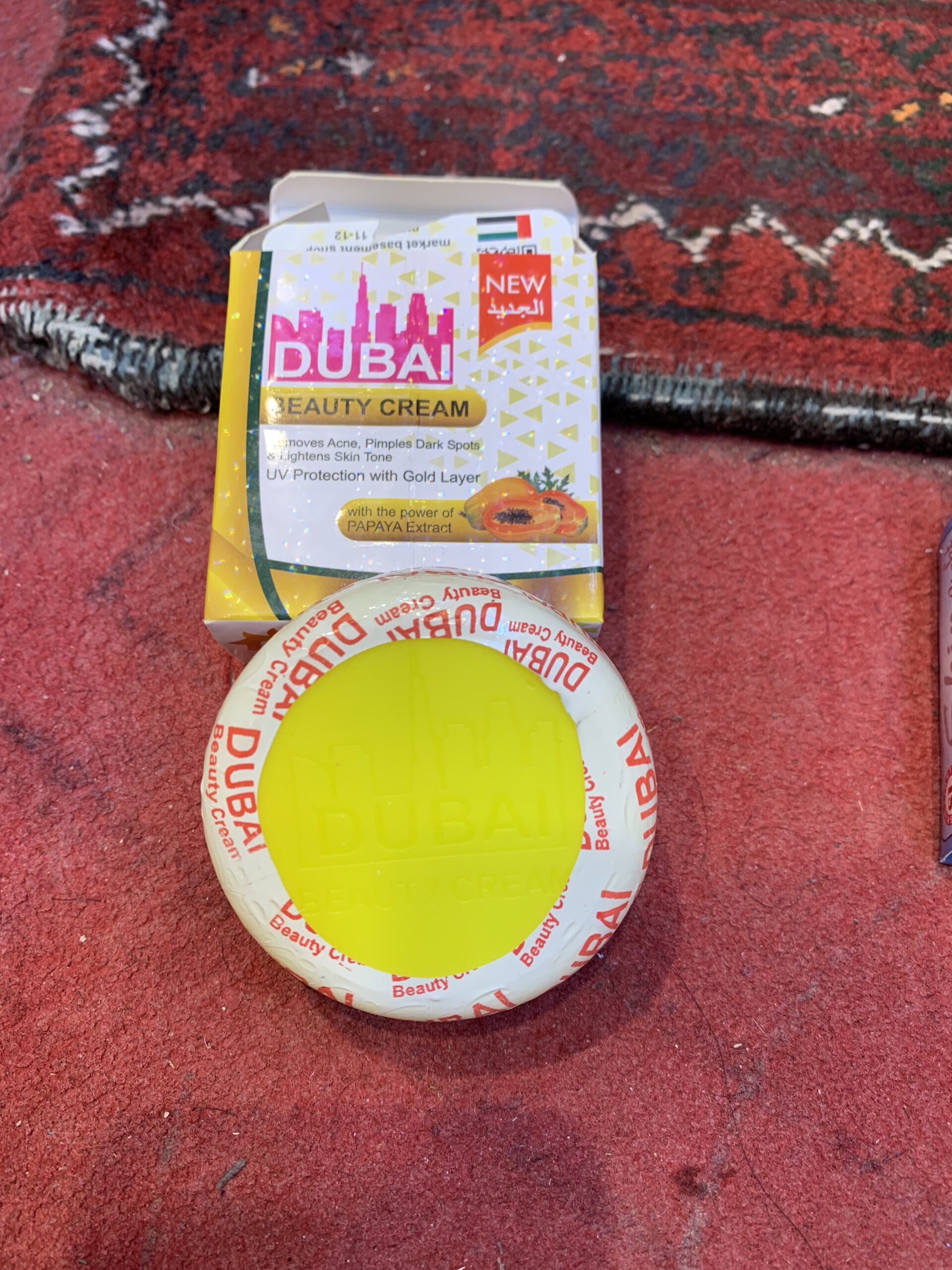 کریم سفیدکننده لکه و موبر اصلی دبی