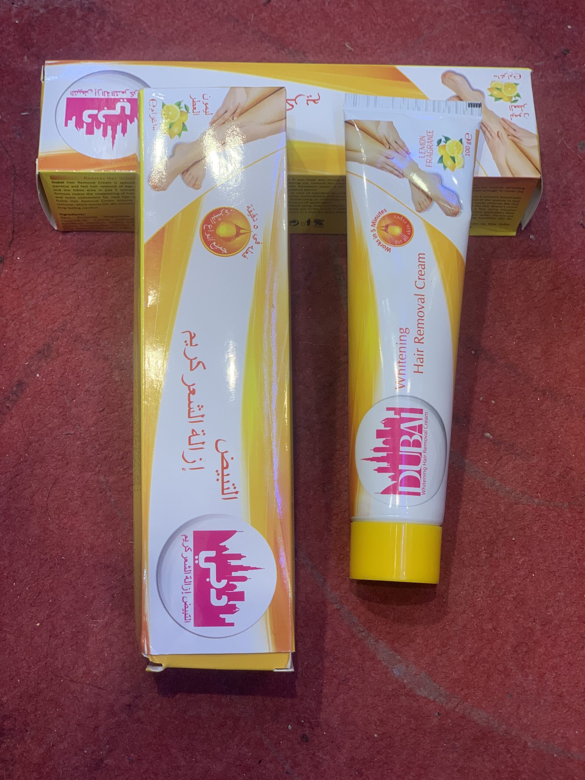 کریم سفیدکننده لکه و موبر اصلی دبی