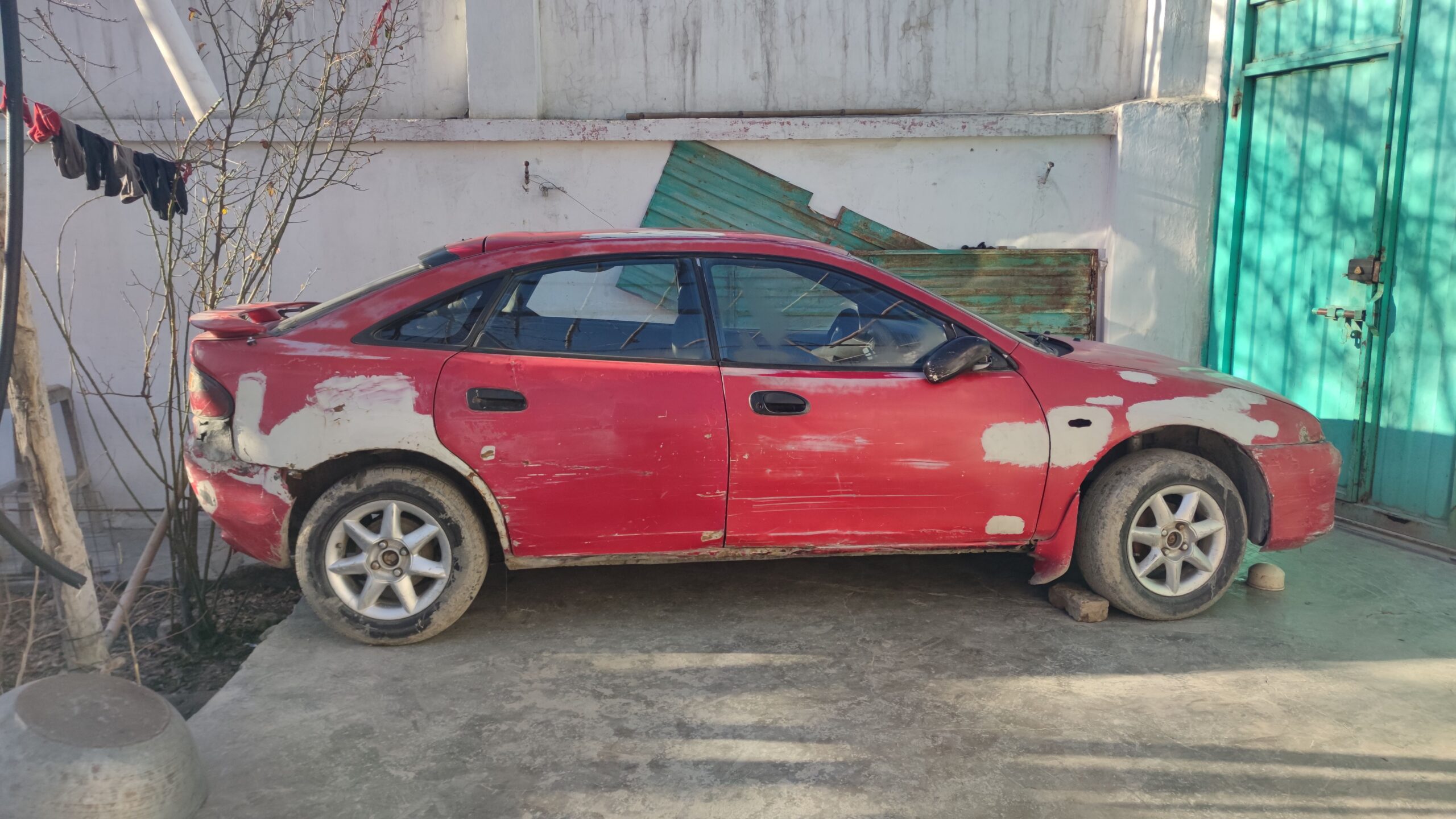 موتر sسپورت مازدا صالون رنک سرخ اسناد باقی 3سال پل