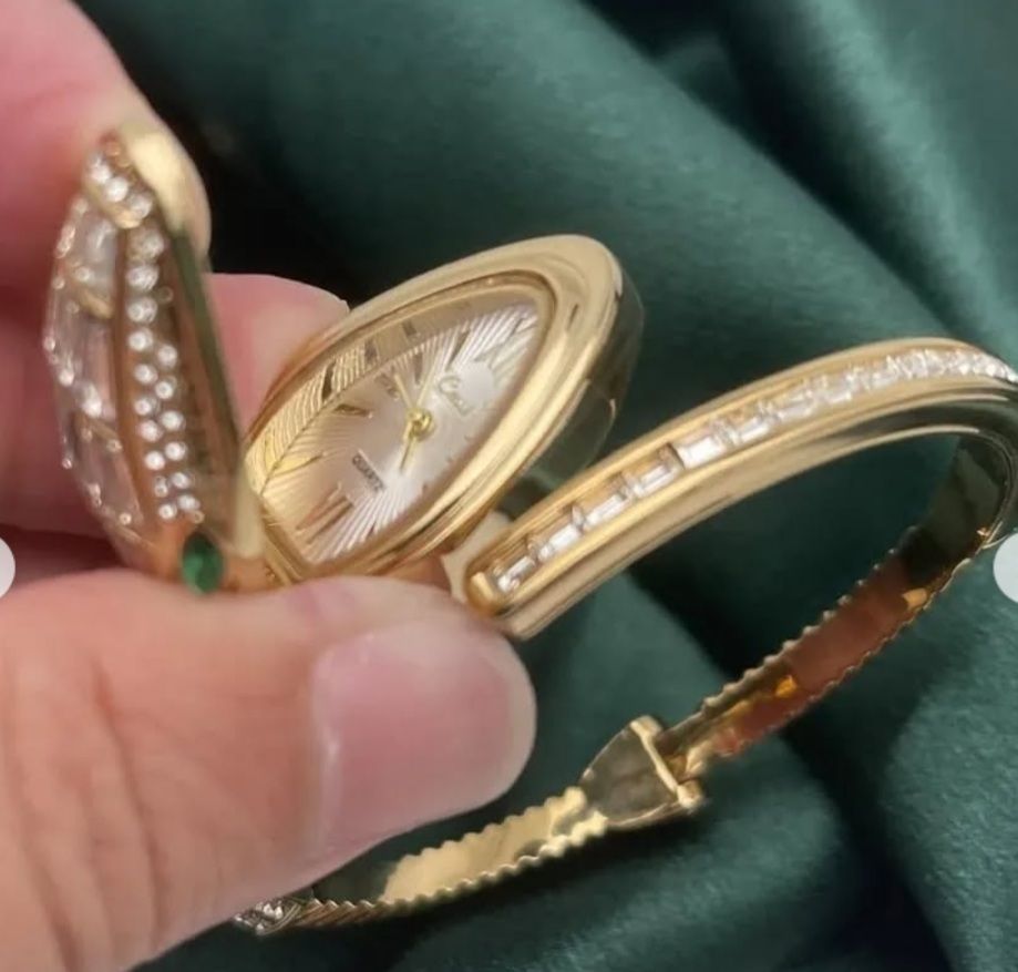 ساعت مچی دخترانه ( دیزاین مار )