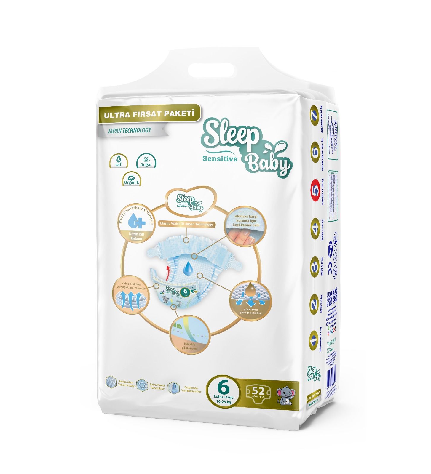 دایپراطفال ساخت ترکیه بطور عمده کانتینری