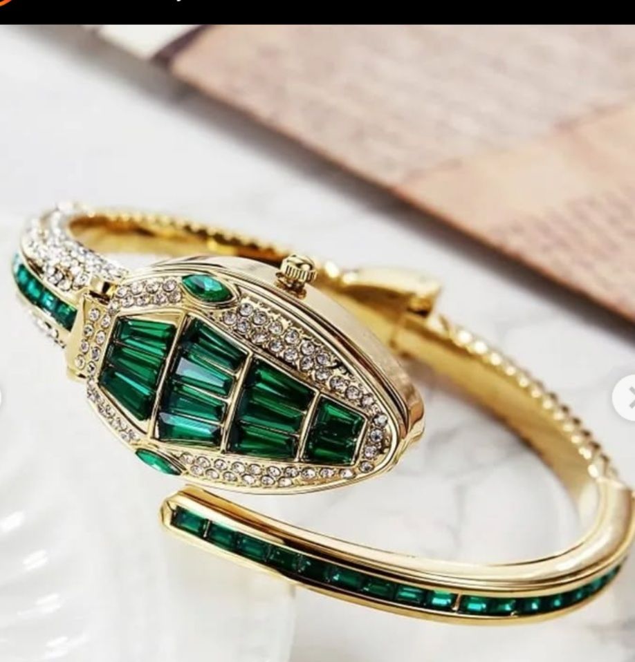 ساعت مچی دخترانه ( دیزاین مار )