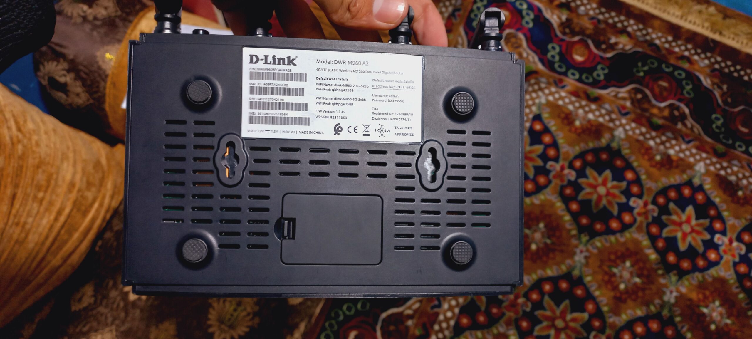 D_Link WiFi router