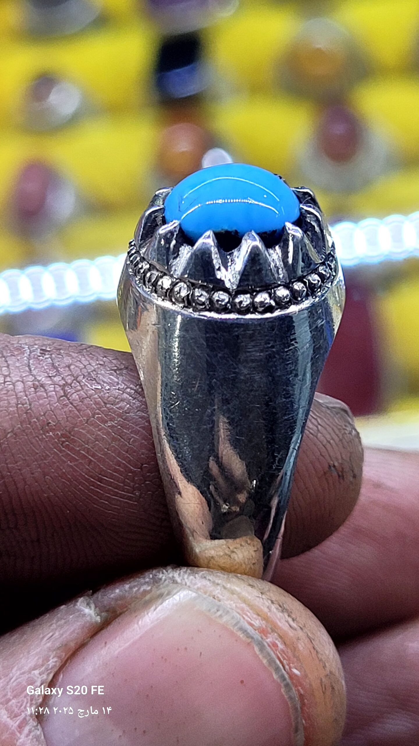 انگشتر فیروزه نیشابور