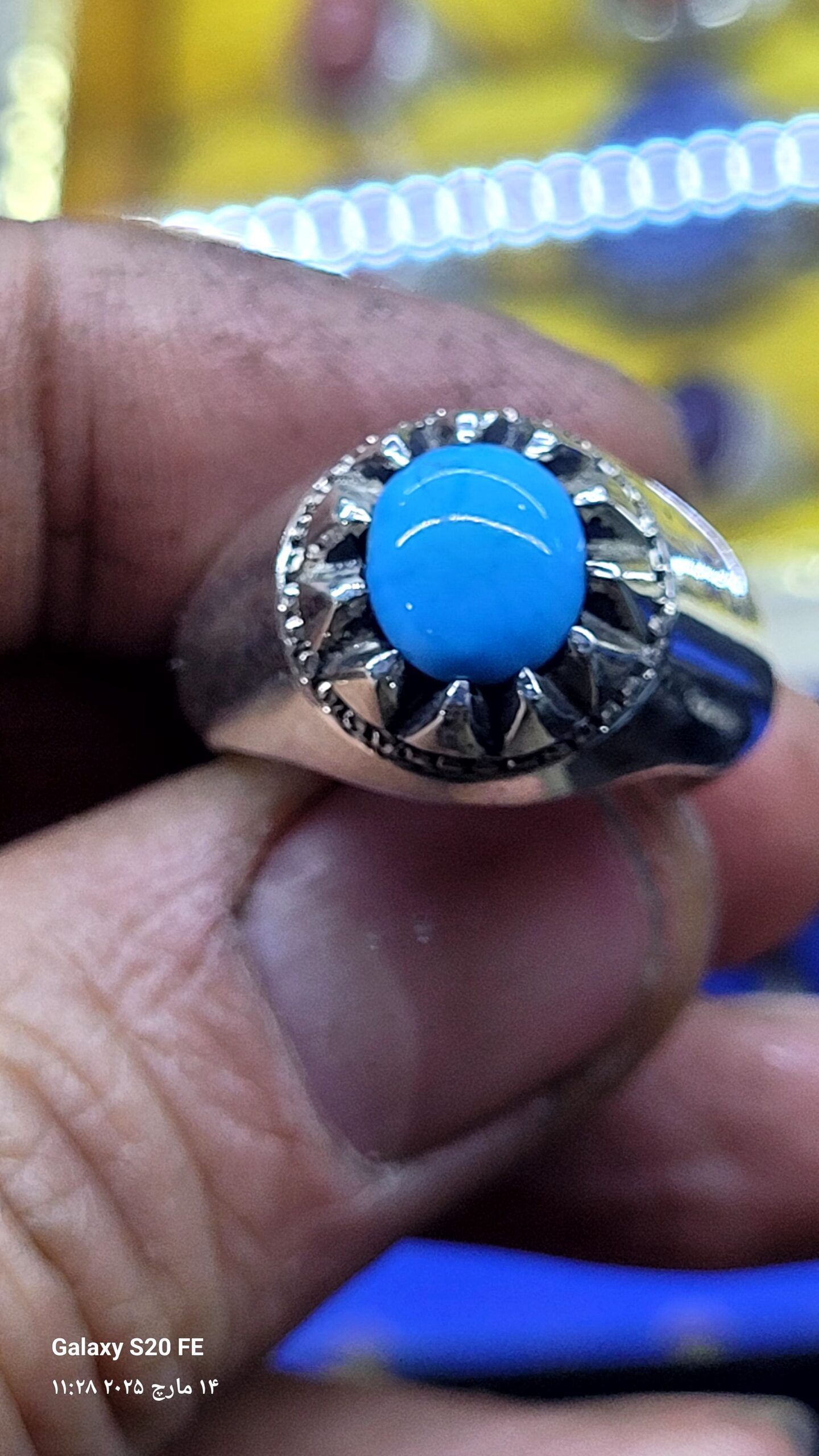 انگشتر فیروزه نیشابور