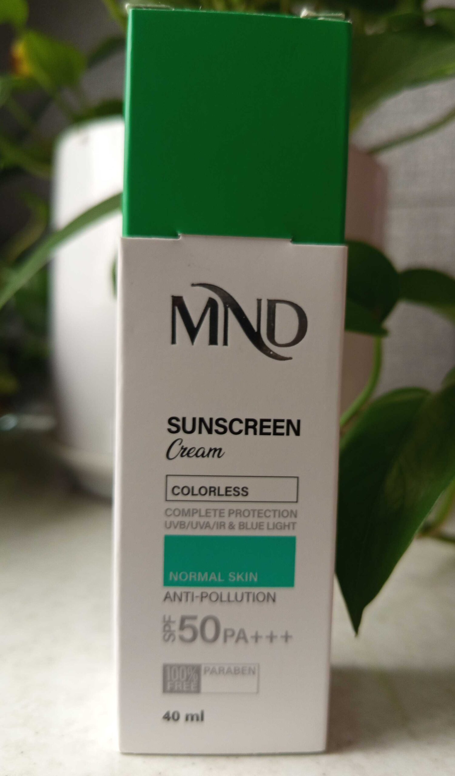 کرم ضد آفتاب MND