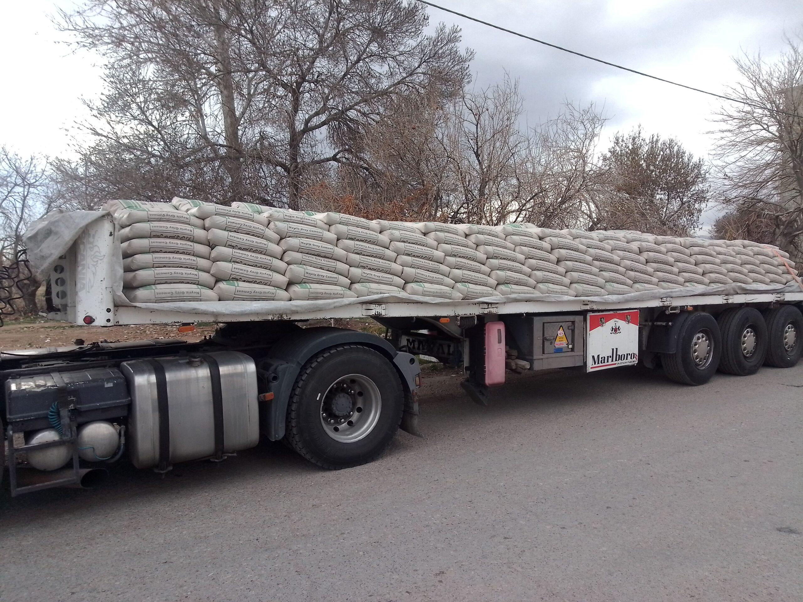 سیمان برای صادرات به افغانستان