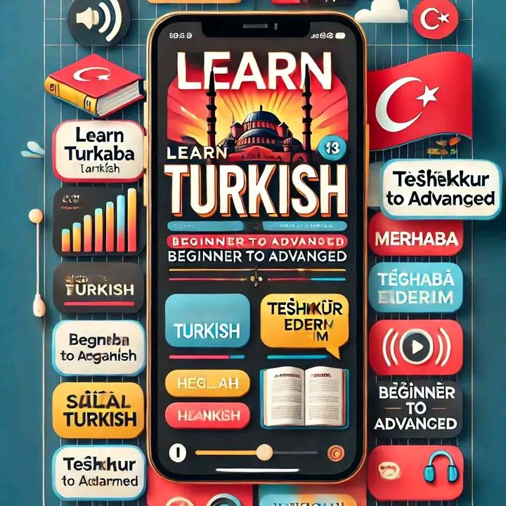 بسته کامل آموزش زبان ترکی