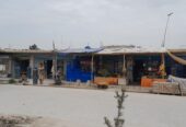 زمین با ۱۱ دانه دوکان پیش سرک عمومی