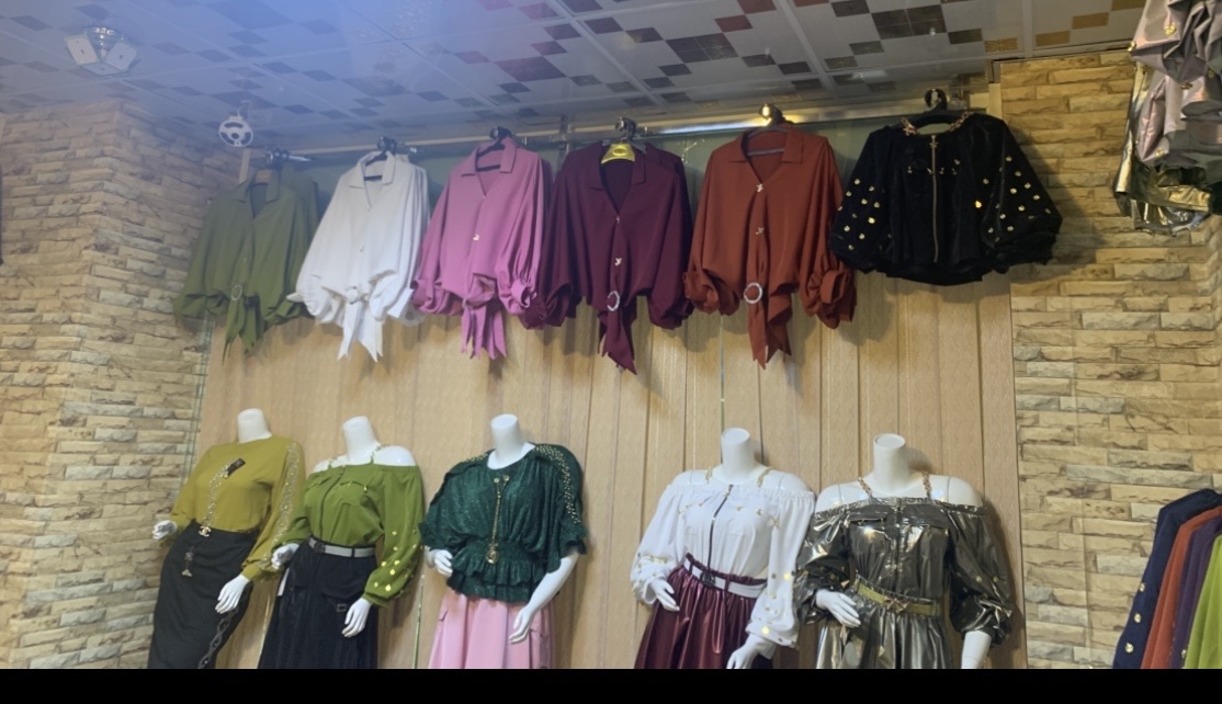 ست دامن ،بلوز زیپ‌دار آستین‌پفی دخترانه 👸