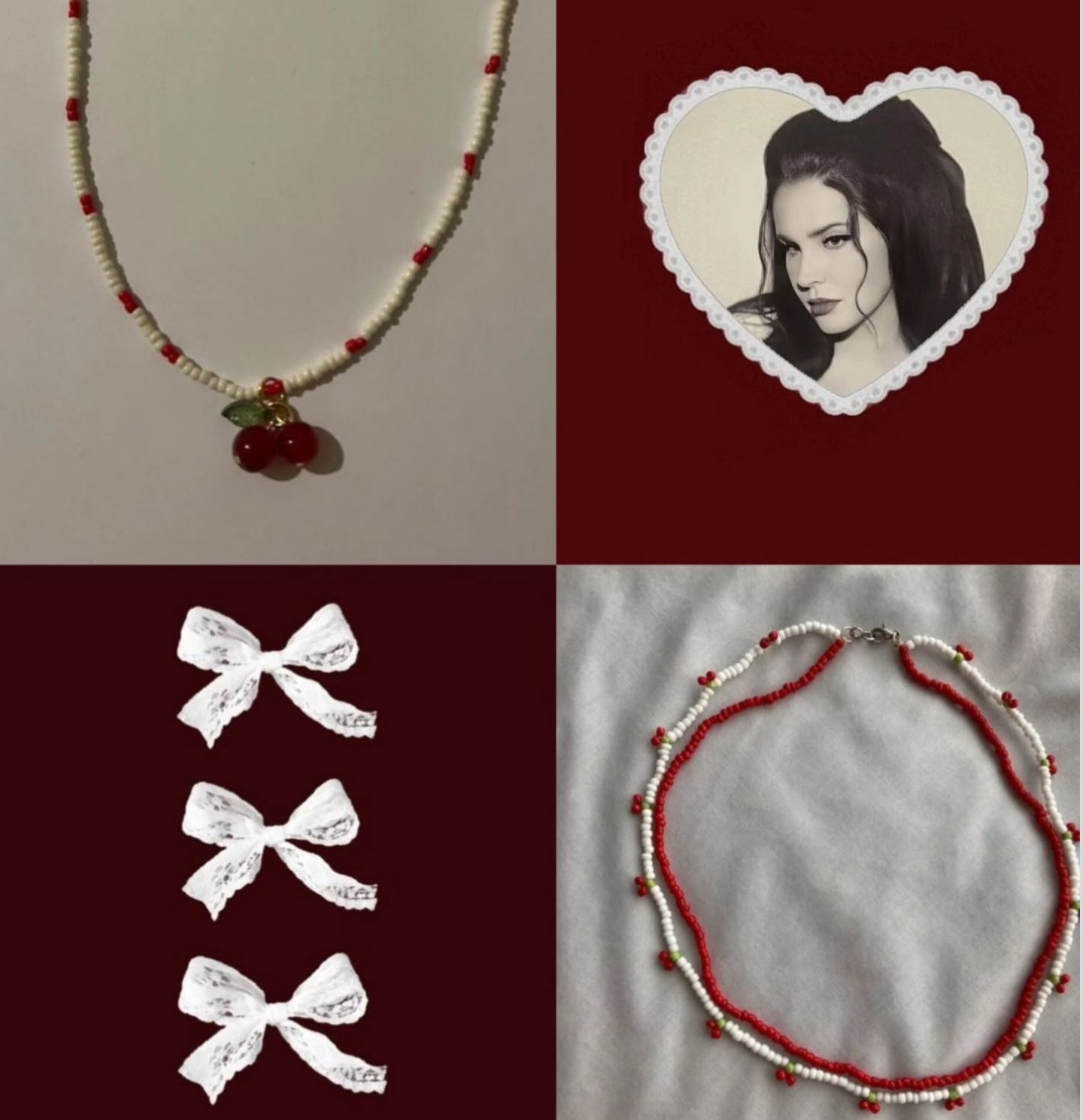 گردن‌بندهای گیلاسی 🍒