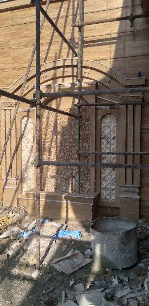 نمای داخلی وبیرونی ساختمان