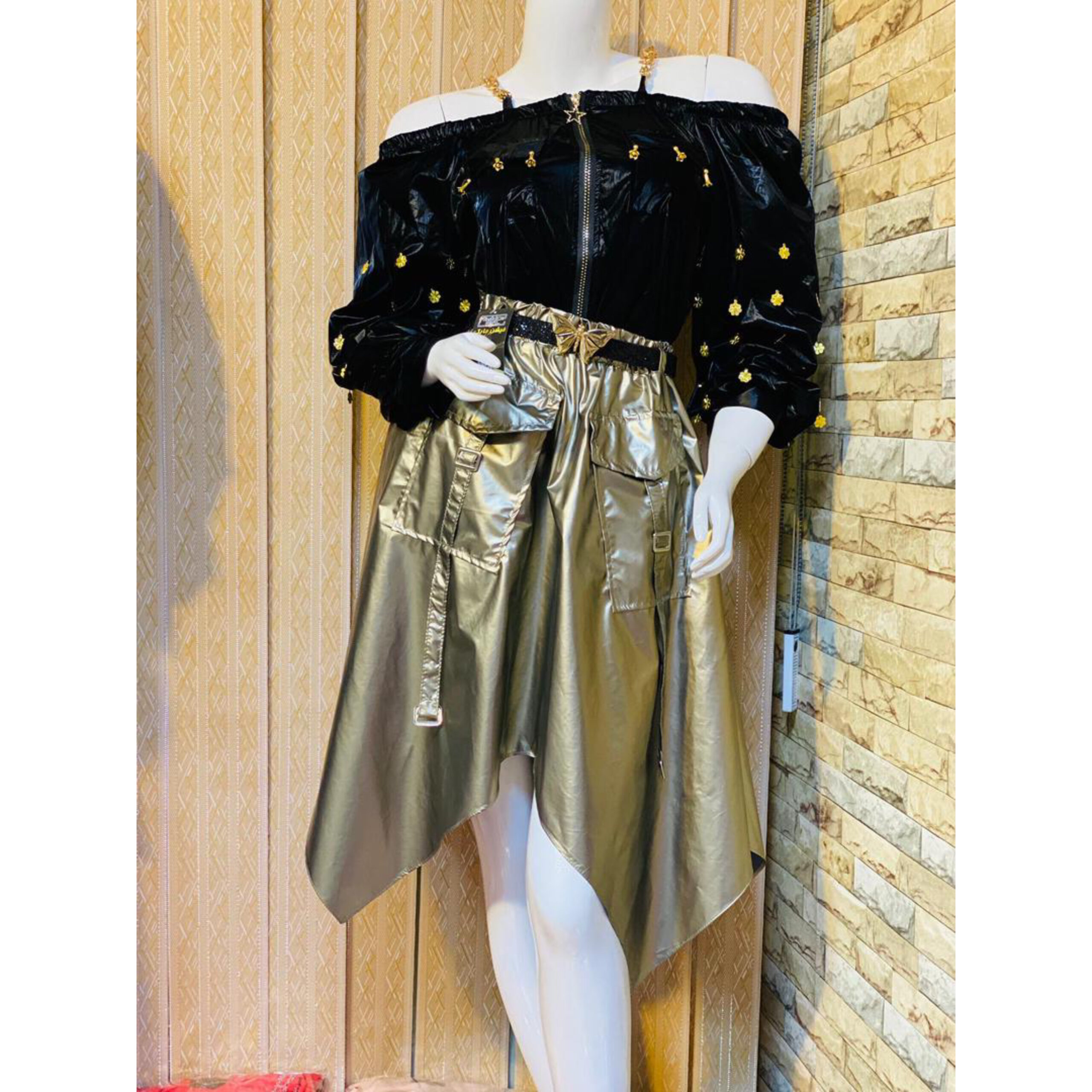 ست دامن ،بلوز دخترانه ☘️