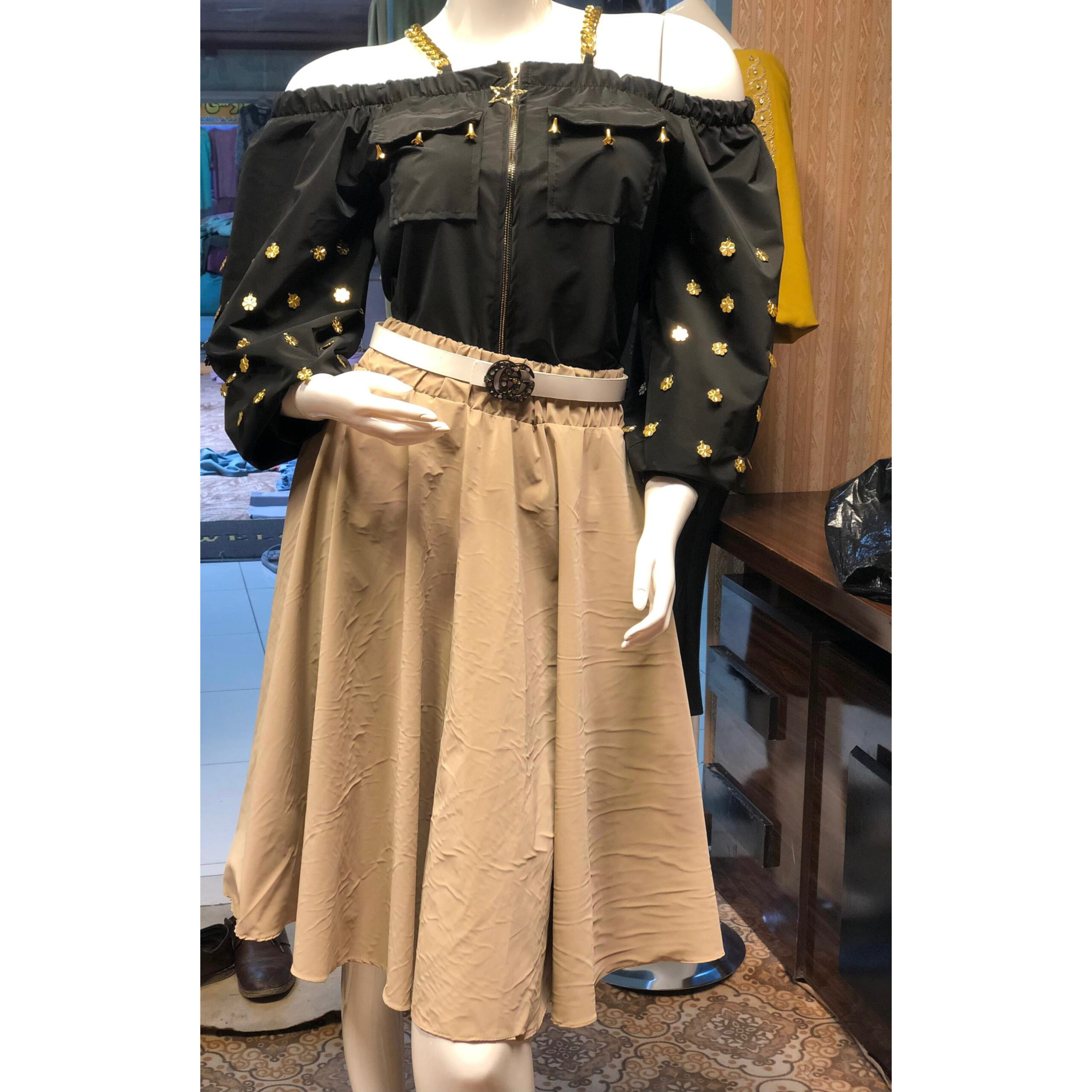 ست دامن ،بلوز دخترانه ☘️