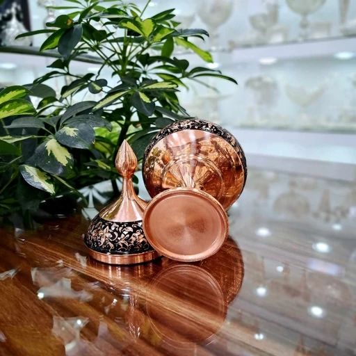 شکلات خوری مسی الماس تراش سایز 23