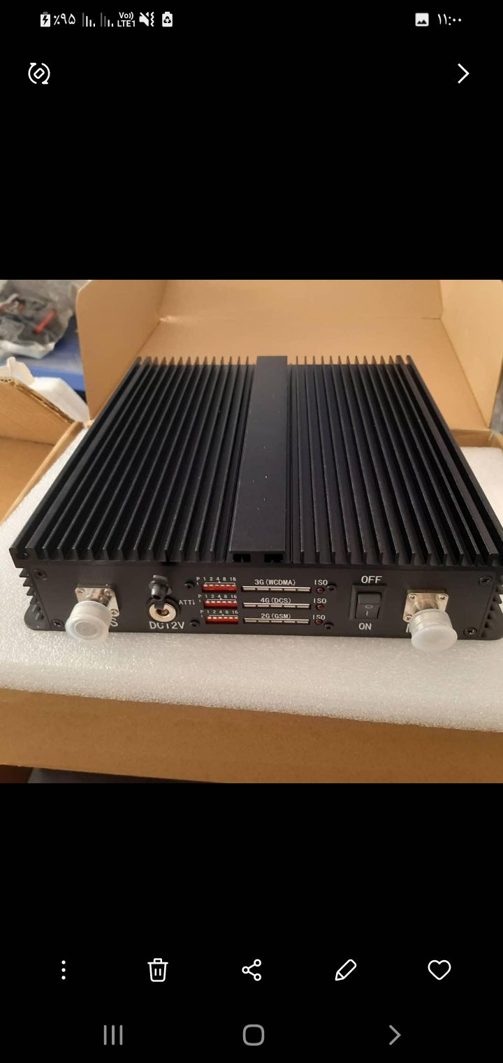 دستگاه تقویت کننده آنتن و اینترنت موبایل