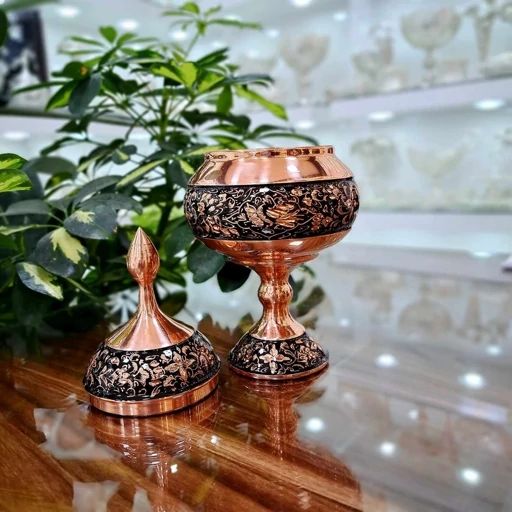 شکلات خوری مسی الماس تراش سایز 23