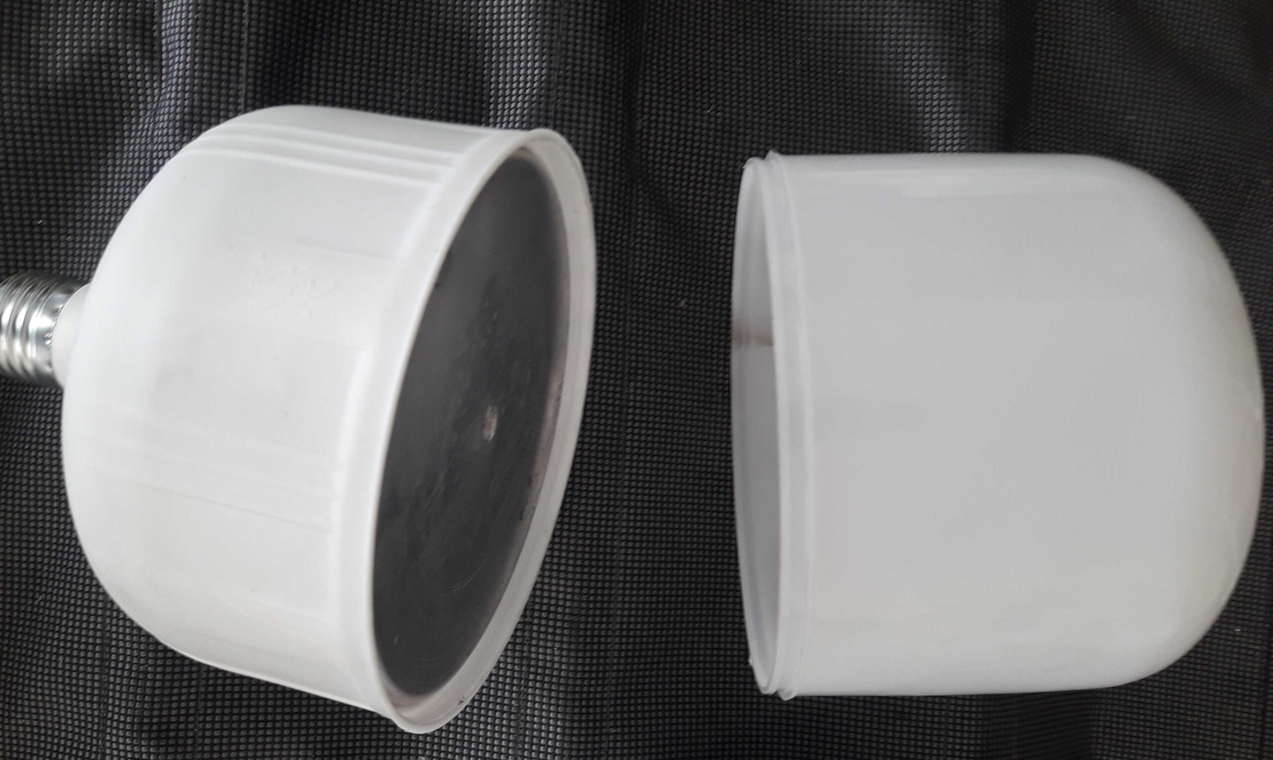 حباب بدنه هیت سینک لامپ کم مصرف