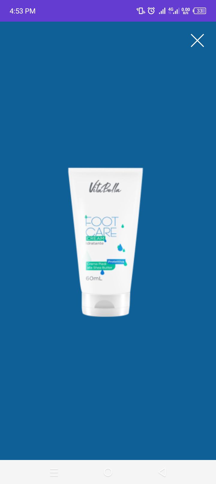 کرم مراقبت از پا و ترک پا ویتابیلا