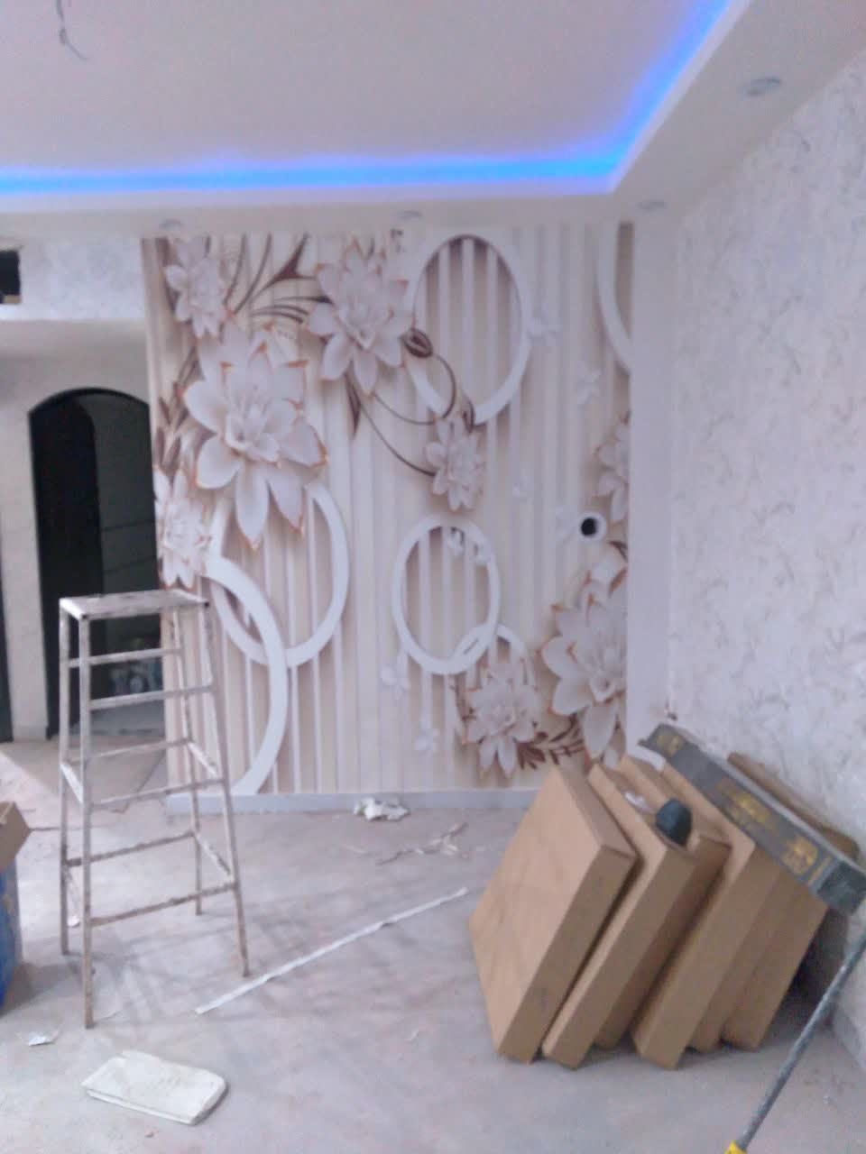 کاغذ دیواری پوستر و رنگ های بلکا