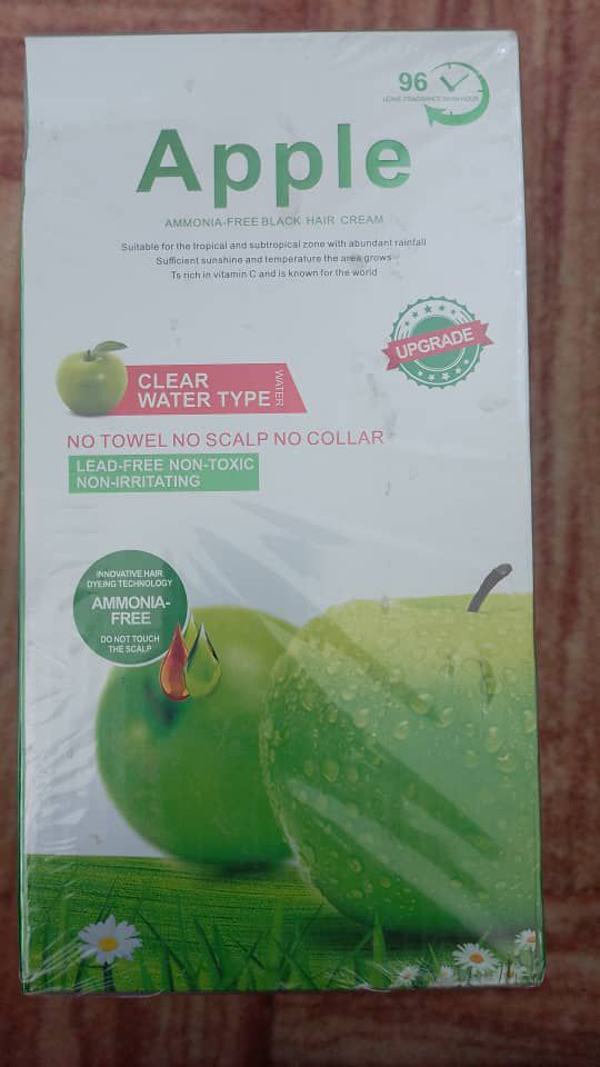 رنگ کننده موی Appleبه شکل شامپو