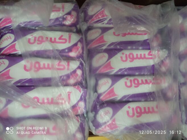 نوار بهداشتی دستمال کاغذی کوکتل توالتی